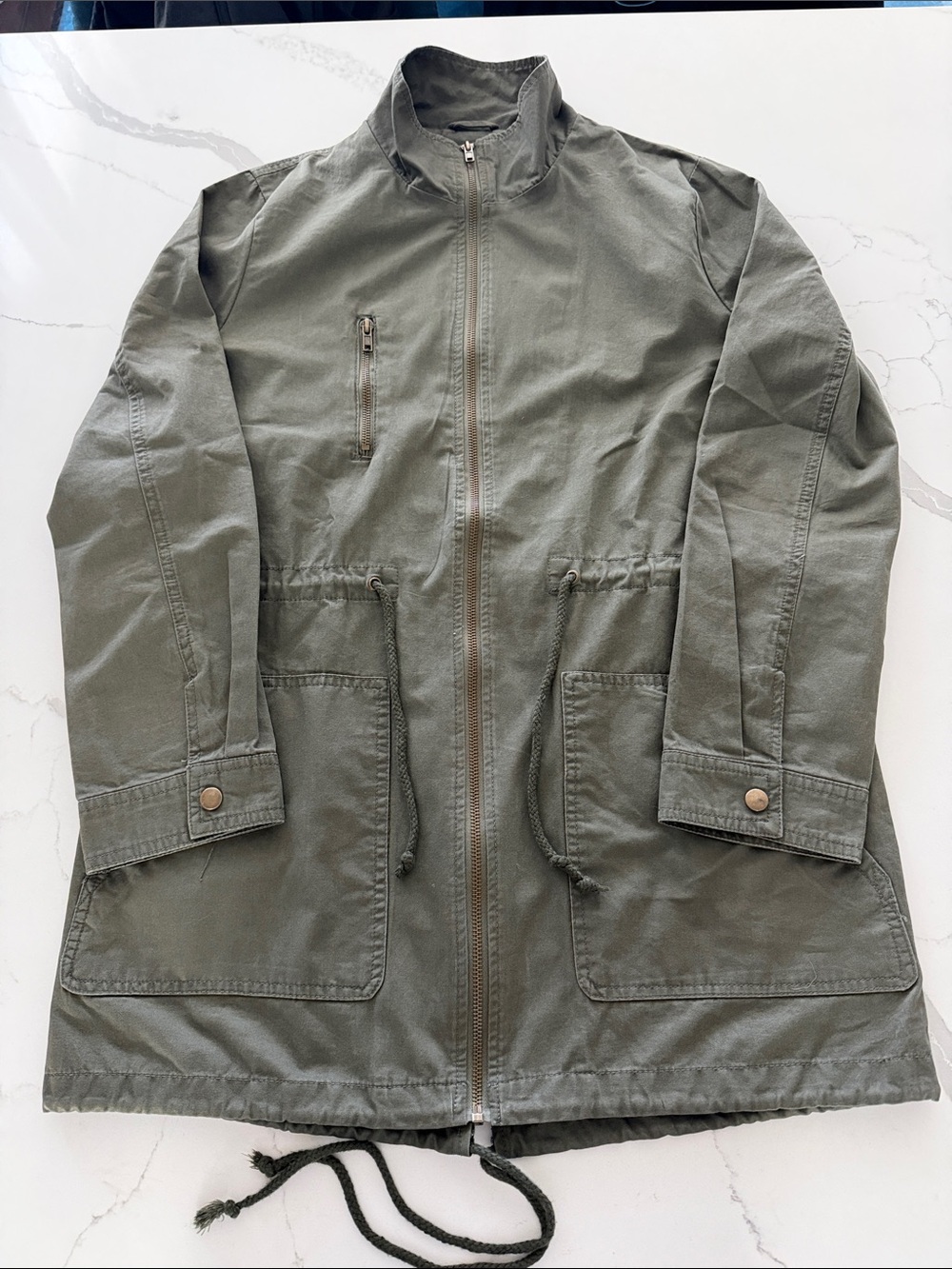 Forever 21 Olive Utility Field Jacket